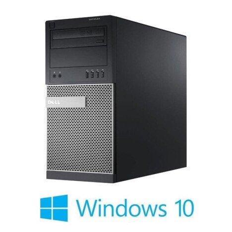 Calculatoare Dell Optiplex 7020 MT, Quad Core i5-4570, 8GB DDR3, Win 10 Home